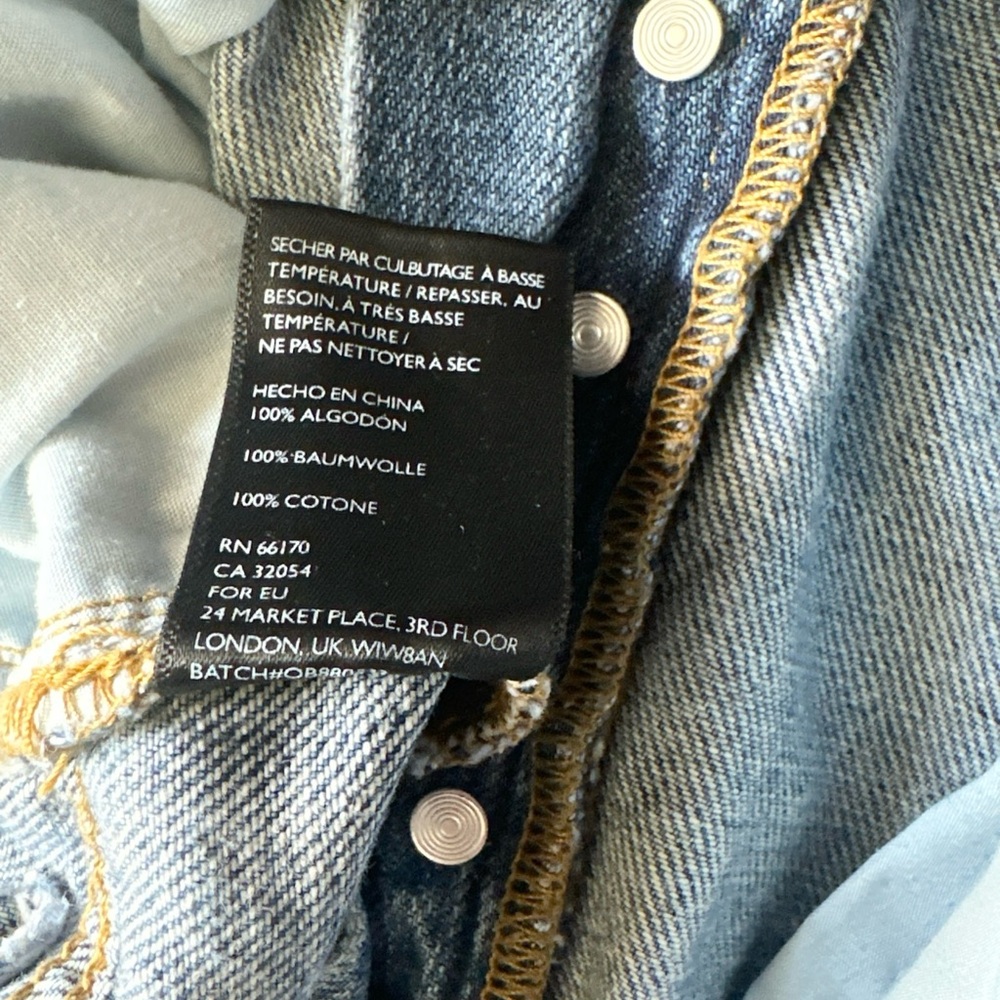 BDG Urban Outfitters High Rise Straight Leg Jeans - Picture 8 of 13
